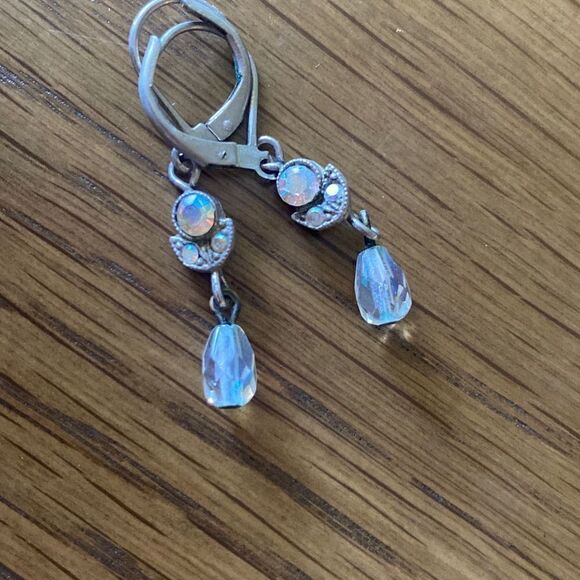 Vintage drop earrings    - Picture 2 of 3